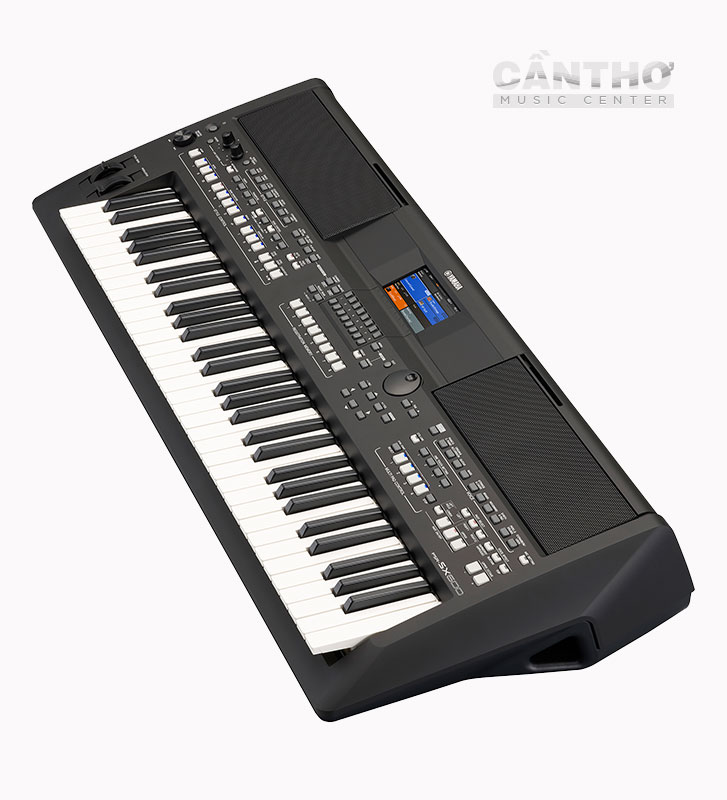 Dan organ di show chuyên nghiệp yamaha SX600 mặt nghieng Nhạc cụ Yamaha chính hãng Cần Thơ Music Center