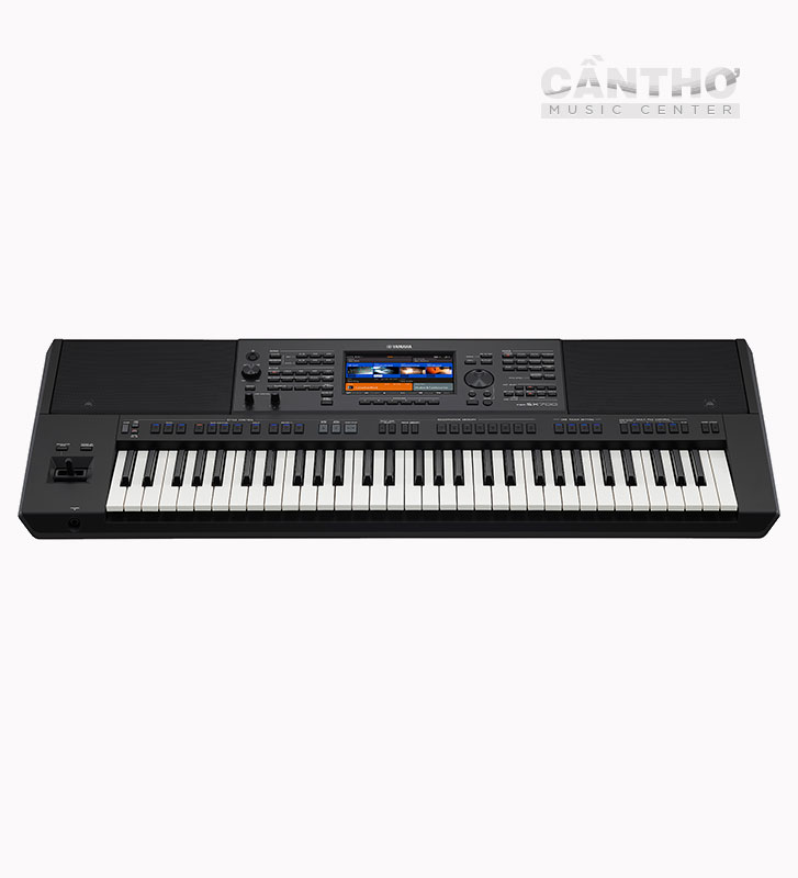 Dan organ di show chuyên nghiệp yamaha SX700 mặt trước Nhạc cụ Yamaha chính hãng Cần Thơ Music Center