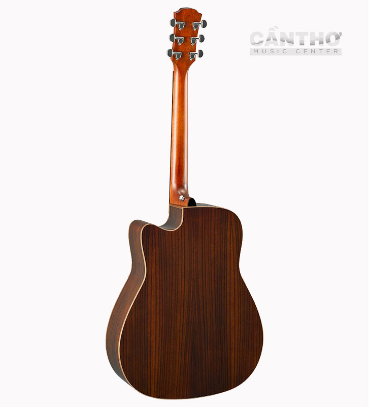 đàn guitar acoustic Yamaha A series A1R mặt sau Nhạc cụ Yamaha chính hãng Cần Thơ Music Center