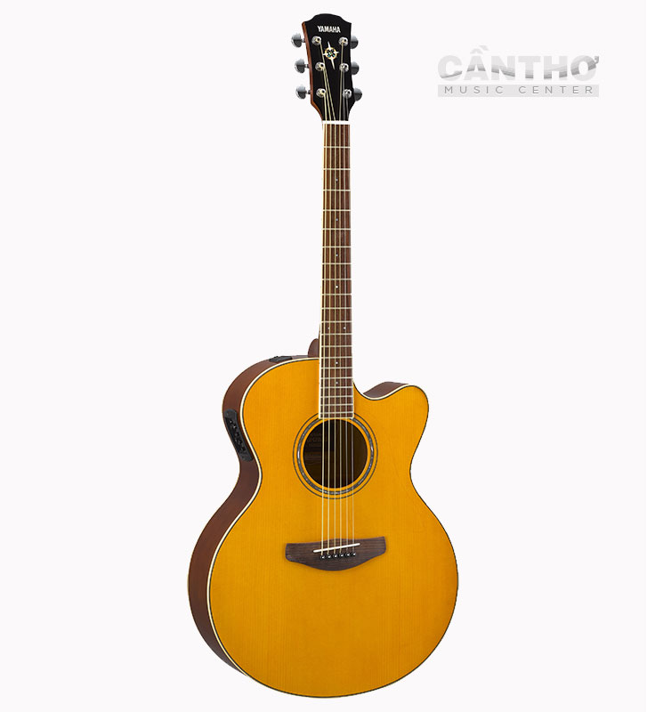 dan guitar acoustic yamaha CPX 600 VINTAGE TINT Nhạc cụ Yamaha chính hãng Cần Thơ Music Center