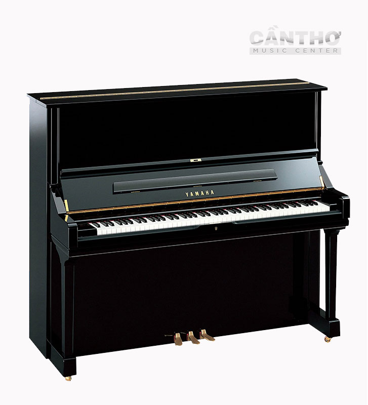 dan piano co yamaha u3 moi new den bong polished ebony tuyet dep Nhạc cụ Yamaha chính hãng Cần Thơ Music Center
