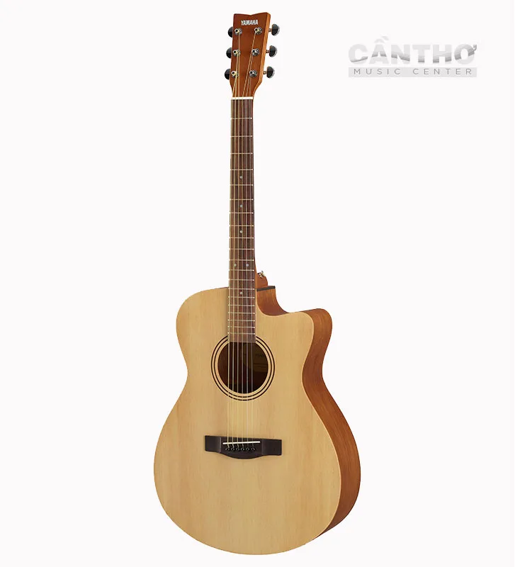 đàn yamaha acoustic mới FS400C natural stain front Nhạc cụ Yamaha chính hãng Cần Thơ Music Center